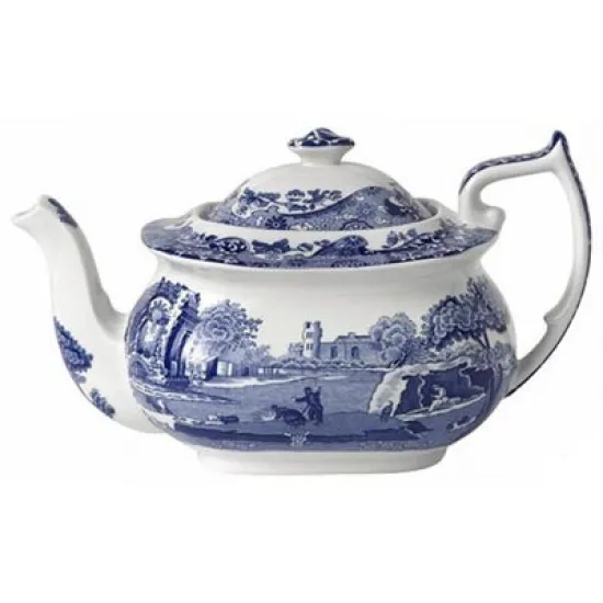 Spode Blue Italian Teapot 1.1ltr