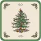 Spode Christmas Tree Coasters 10.5x10.5cm (Set of 6)