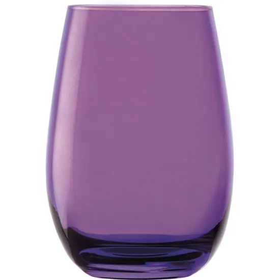 Stölzle Elements Purple Tumblers 465ml (352 19 12) Box of 6