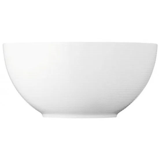 Thomas Rosenthal Loft White Low Round Bowl 23cm (13123)