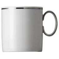 Thomas Rosenthal Medaillon Thin Platinum Tea Cup H7.5cm high x D7.0cm  (14752)