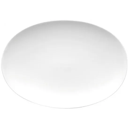 Thomas Rosenthal Medaillon White Medium Oval Platter 33cm (12733)