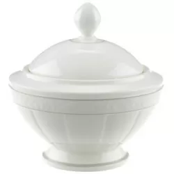 Villeroy & Boch Gray Pearl Covered Sugar (0960)