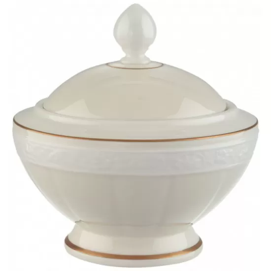 Villeroy & Boch Ivoire Covered Sugar/Jam Pot 0.35ltr (0960)