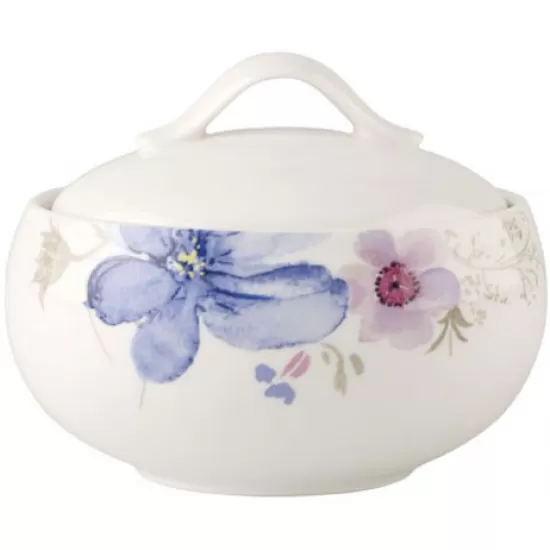 Villeroy & Boch Mariefleur Gris Covered Sugar / Jam Pot (0960)