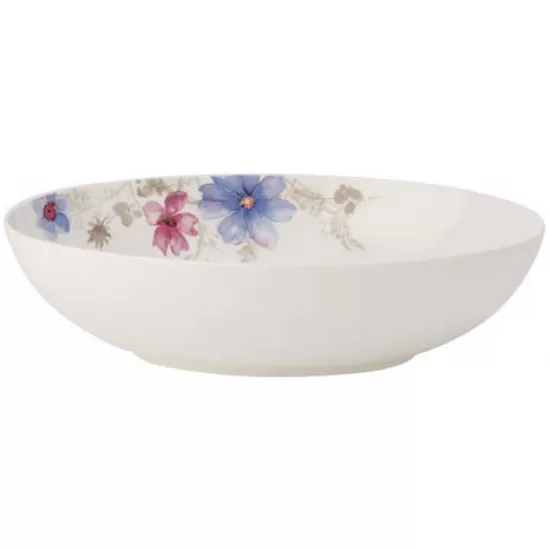 Villeroy & Boch Mariefleur Gris Oval Bowl 32cm (3287)