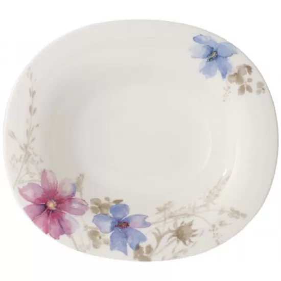 Villeroy & Boch Mariefleur Gris Oval Deep Plate 24x12cm (2730)