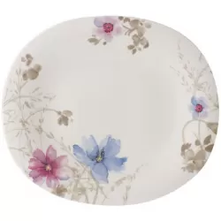 Villeroy & Boch Mariefleur Gris Oval Flat Plate 29x25cm (2611)