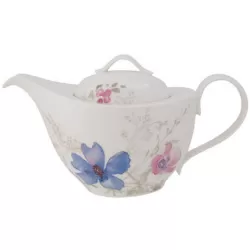 Villeroy & Boch Mariefleur Gris Teapot 1ltr (0460)