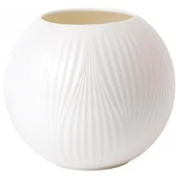 Wedgwood White Folia Rose Bowl 12.5cm