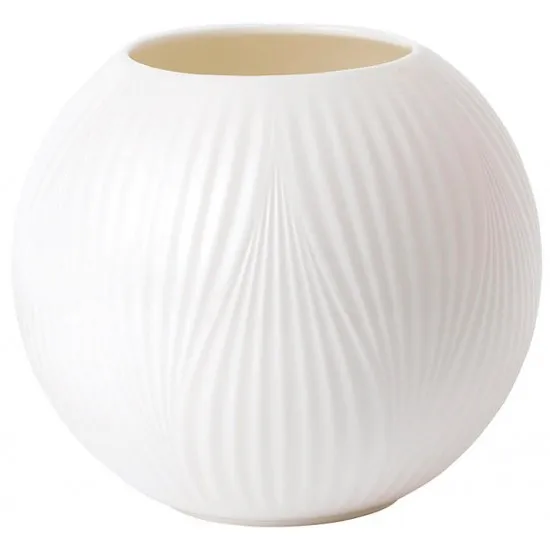 Wedgwood White Folia Rose Bowl 12.5cm