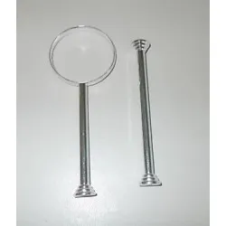 Calisa 2 Tier Cake Stand Fitting (Silver/Chrome Finish)