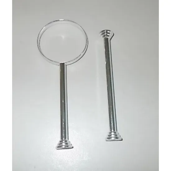 Calisa 2 Tier Cake Stand Fitting (Silver/Chrome Finish)