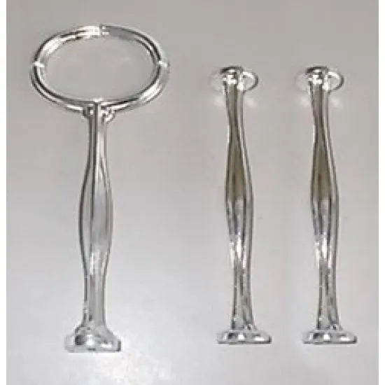 Victoriana 3 Tier Cake Stand Fitting (Silver/Chrome Finish)