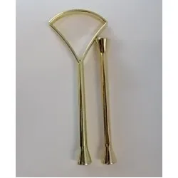 Elegance 2 Tier Cake Stand Fitting (Gold Finish)