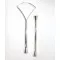 Elegance 2 Tier Cake Stand Fitting (Silver/Chrome Finish)