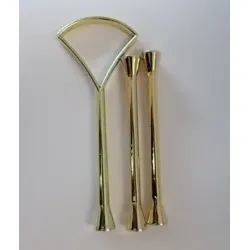 Elegance 3 Tier Cake Stand Fitting (Gold Finish)
