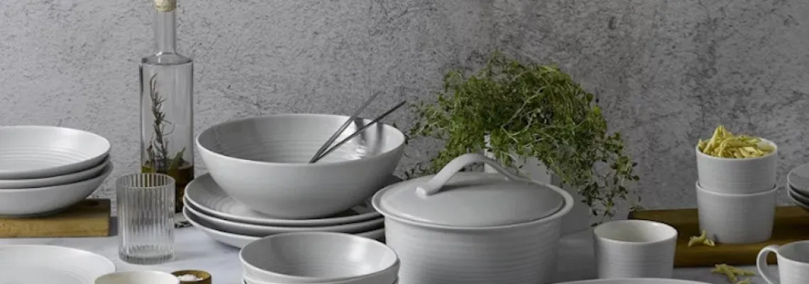 Royal Doulton Gordon Ramsay Maze Light Grey