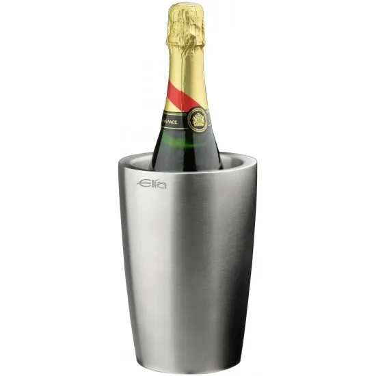 Elia Insulated Bottle Cooler Satin, Curved 13cm (WBB13S)