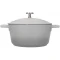 MasterClass Cast Aluminium Casserole Dish, 2.5L - Ombre Grey