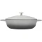 MasterClass Shallow 4 Litre Casserole Dish with Lid - Ombre Grey