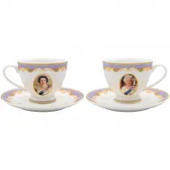 Her Majesty Queen Elizabeth II Commemorative Cup & Saucer 1926-2022