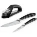 Robert Welch Signature Kitchen Knife Set with Hand-held Sharpener Robert Welch Signature Kitchen Knife Set with Hand-held Sharpener