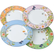 Aynsley Cottage Garden Dinner Plates (Set of 4) 27.5cm