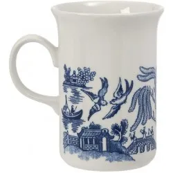 Churchill / Queen's Blue Willow Sheraton Mug (Set of 6)