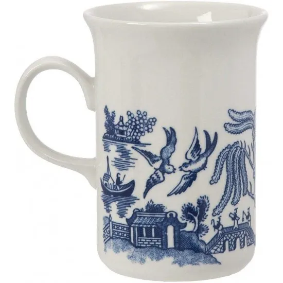 Churchill / Queen's Blue Willow Sheraton Mug (Set of 6)