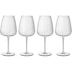 Luigi Bormioli Optica Bordeaux Glass (Box of 4) 700ml