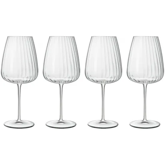 Luigi Bormioli Optica Bordeaux Glass (Box of 4) 700ml