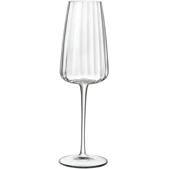 Luigi Bormioli Optica Champagne Glass (Box of 4) 210ml