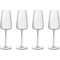 Luigi Bormioli Optica Champagne Glass (Box of 4) 210ml