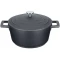 MasterClass Cast Aluminium Casserole Dish, 2.5L - Black