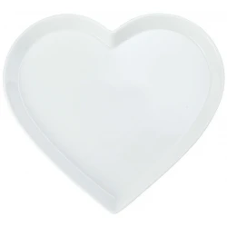 Mikasa Chalk Heart Serving Platter 30cm