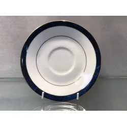 Noritake Marble Blue Mocca Coffee Saucer