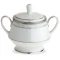 Noritake Hampshire Platinum Covered Sugar