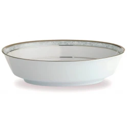 Noritake Hampshire Platinum Oval Vegetable Dish