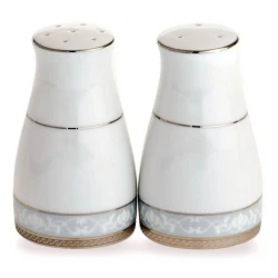 Noritake Hampshire Platinum Salt & Pepper