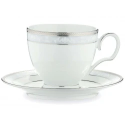 Noritake Hampshire Platinum Teacup