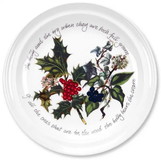 Portmeirion Holly & Ivy Plates 20cm (Box of 6)