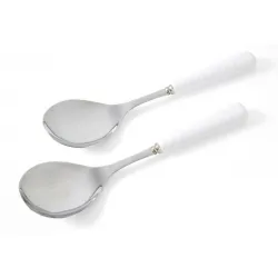 Portmeirion Sophie Silver Conran Pair of Salad Servers