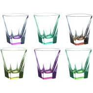 RCR Crystal Fusion Colours Double Old Fashioned Tumblers 27cl (Box of 6)