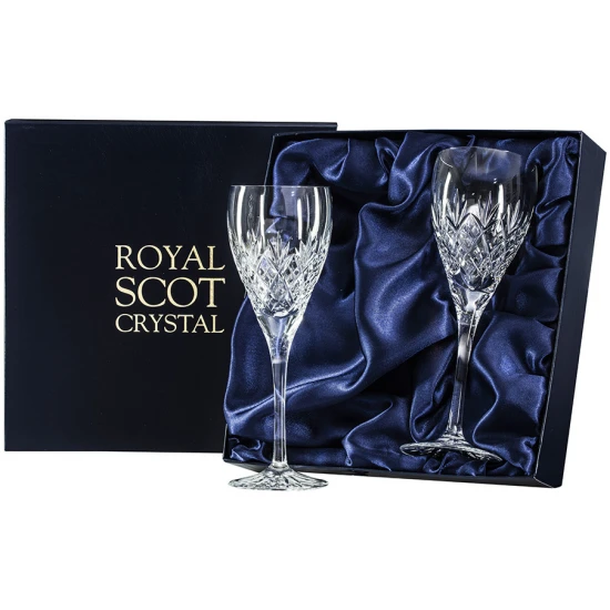 Royal Scot Edinburgh Small Wine Glasses 218mm (Box of 2) NEW SIZE FOR 2024