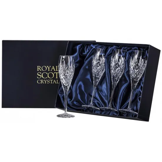 Royal Scot Edinburgh Champagne Flutes 225mm (Box of 4)