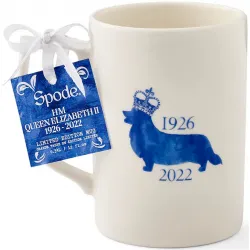 Spode Queen Elizabeth II Commemorative Mug 1926-2022