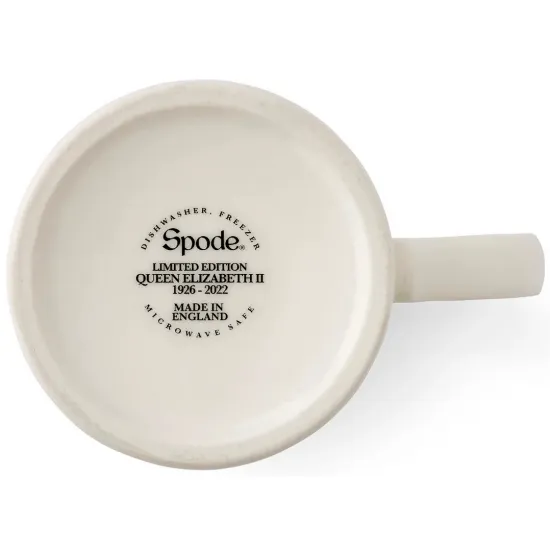 Spode Queen Elizabeth II Commemorative Mug 1926-2022