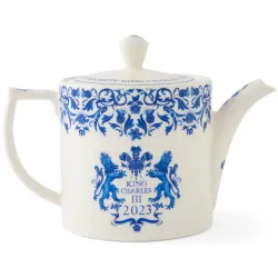 Spode King Charles III Coronation Commemorative Teapot