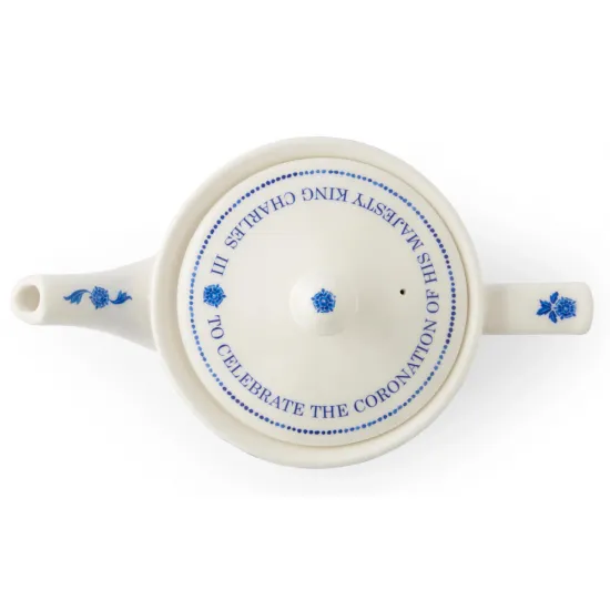 Spode King Charles III Coronation Commemorative Teapot